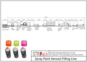 China Pneumatic Bottle Filling Line Spray Paint Aerosol Filling Line ISO9001 wholesale