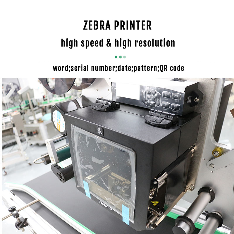 Real Time Printer and Motor Core Components Applied Bubble Bag Packing Labeling System