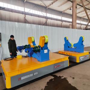 China 8 Tons Anti Explosion Electric Railway Transfer Cart Dc Motor Remote Control wholesale