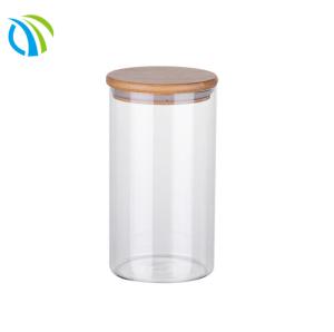 China Borosilicate Freezer Safe Flour Glass Food Storage Jars 15 Gram 110mm 10oz wholesale