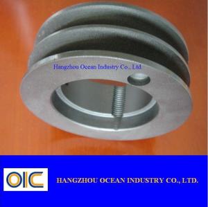 China V belt / v groove belt pulley , taper lock v belt pulley Transmission Spare Parts on sale