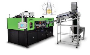 China 12000BPH Plastic Bottle Molding Machine Long Maintenance Period wholesale