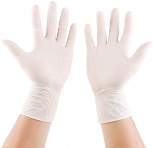 China Safety Protective Examination Disposable Latex Gloves Disposable Powder wholesale