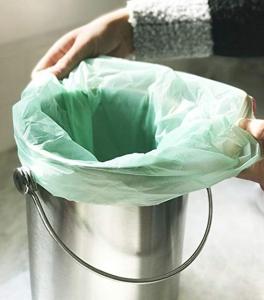 China 40×65cm Biodegradable Garbage Bags EN13432 Eco Friendly Trash Bags wholesale