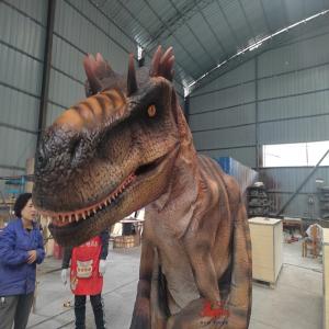 China Jurassic Dino Theme Park Dinosaur Supplier Animatronic Dinosaur Evil Raptor For Party Hire Props wholesale