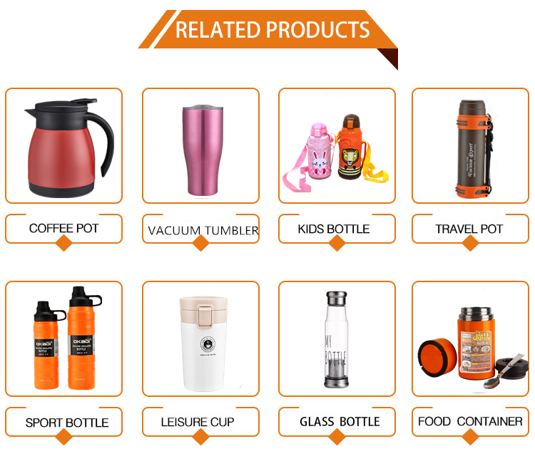 16 oz Double Wall Stainless Steal Powder Coated Water Tumbler Bottle Vacuum Insulated Tumbler Cups Travel Mug With Lid