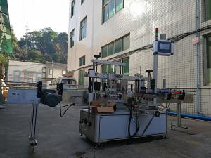 China Adhesive One Side Flat Bottle Labeling Machine High Accuracy wholesale