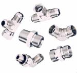Hydraulic System Hexagon Head DIN Standard Hydraulic Line Transition Fittings