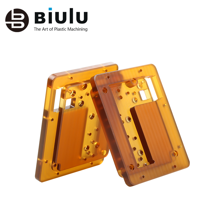 Plastic Cnc Milling Cnc Machined Service For PET PI VESPEL PA6 PA66
