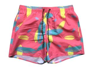 China manufacturer wholesale custom fashion swimming pants men's board shorts elastic waistline boy beachwear trousers F420 22 wholesale