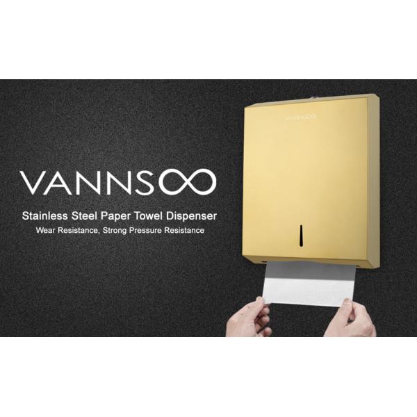Gold Paper Towel Dispensers