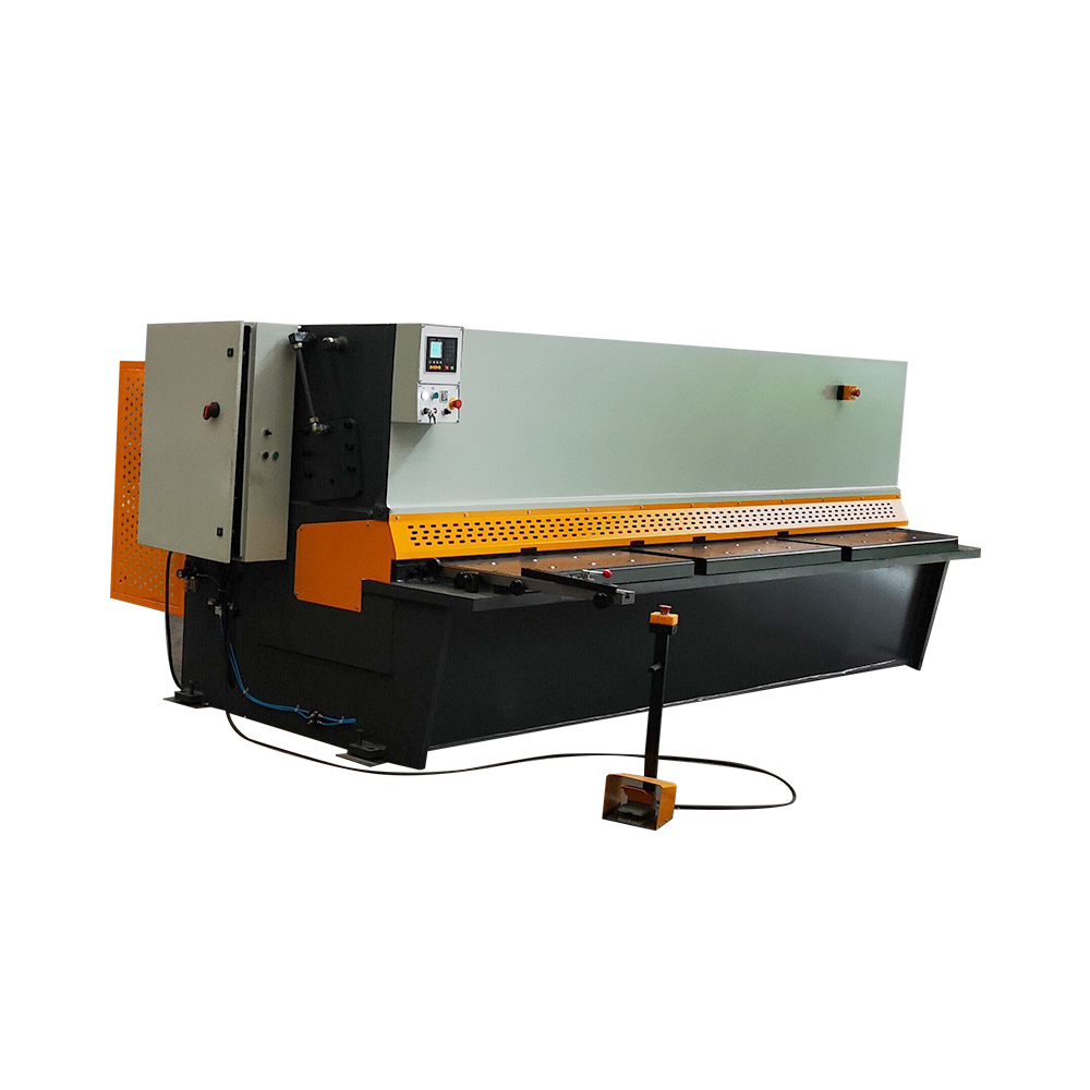 QC12Y-4x3200 12 Gauge Hydraulic Swing Beam Shear Machine For Cutting Iron