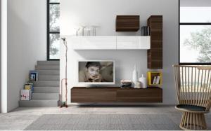 China Household Furniture Low Profile Contemporary TV Stand Beautiful Appearance wholesale