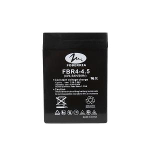 China 0.5kg UPS Small Sealed Lead Acid Battery 4V 4.5ah 108mm Low Self Discharge wholesale