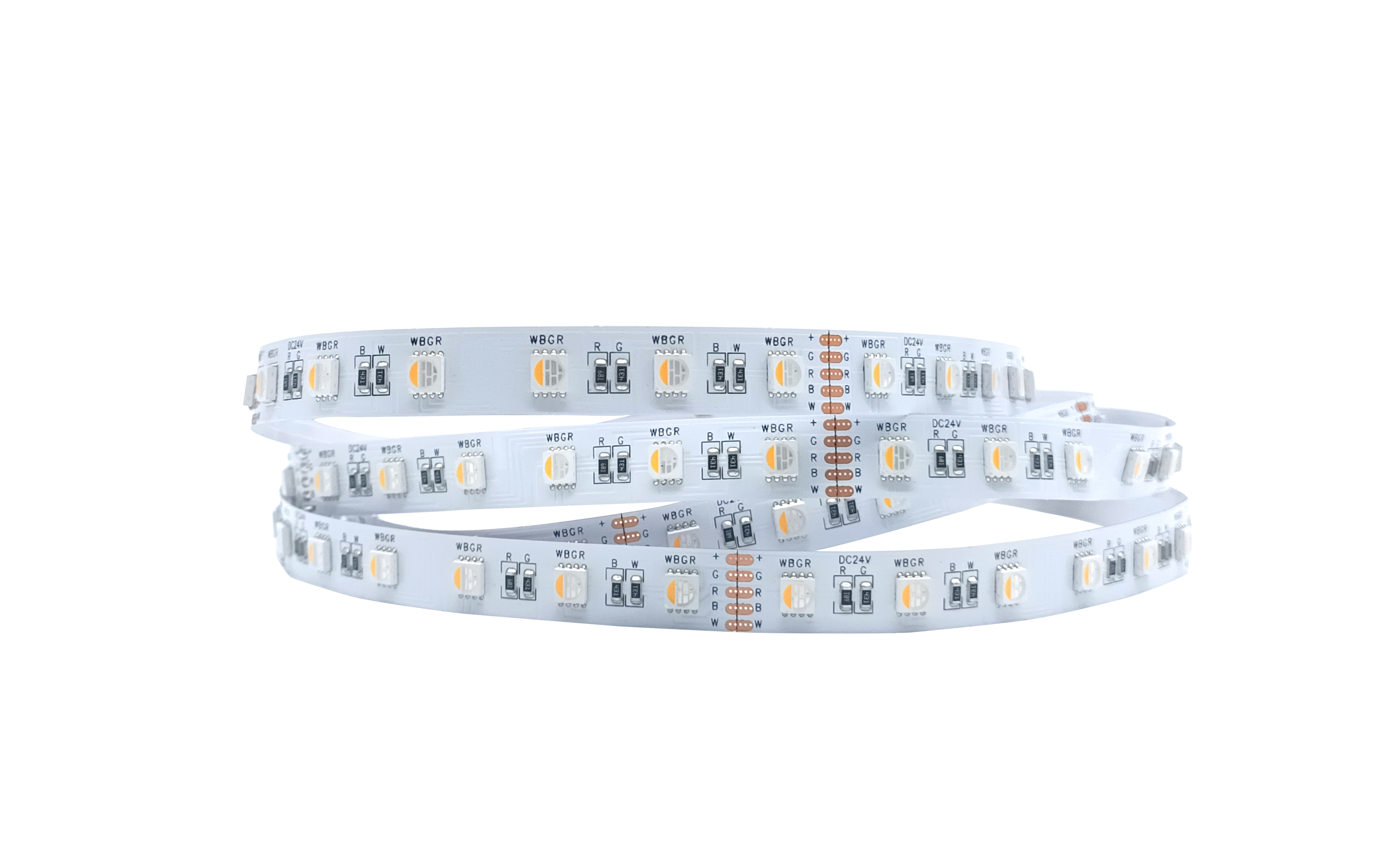 High Brightness Low Voltage 5050 RGBW Led Flexible Light Strip