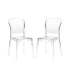 Hot sales Stackable Crystal Acrylic Wedding Event Dining Restaurant Chair