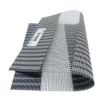 328GSM Duo Roller Blinds Sunscreen Zebra Fabric Antibacterial