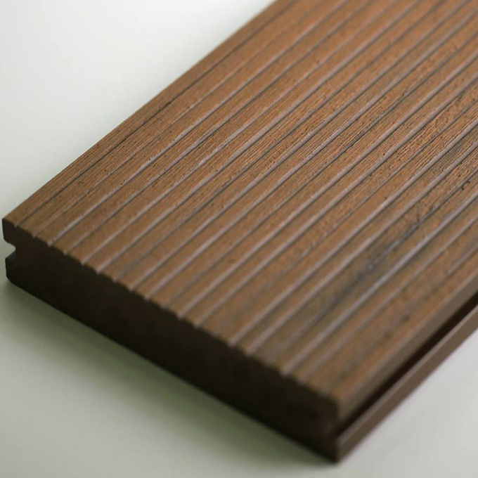 WPC Wood Plastic Composite Floor Deck Board 2900mm Length Customized