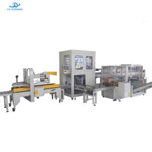China Reliable Bag Carton Packer Machine For Soft Bag Packaging With Stainless Steel Construction And 7.5kw Motor Power wholesale