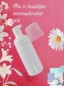 China 250ml Foaming Pump Bottle 450ml 650ml White Color PET Material wholesale