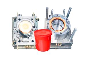 China Durable Household Plastic Paint Bucket Mould , Industrial Injection Molding Tool wholesale