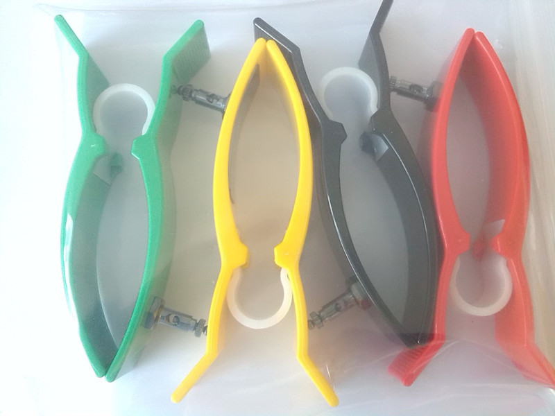 Reusable Ag / AgCI ECG Suction Electrodes Universal Limb Clamp Latex free