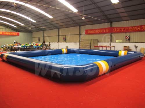 0.9mm PVC Material Large Inflatable Swimming Pool For Adults / Children