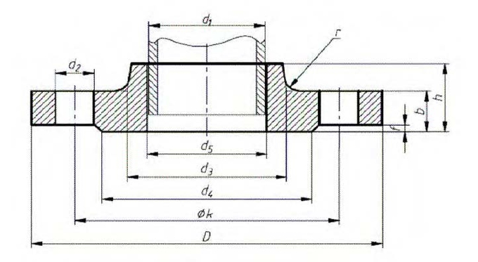 Sand Blasting Slip On Flange PN16 Ti Gr2 Gr5 Gr7 Raised Face RF for Oil and Gas Pipelines 1
