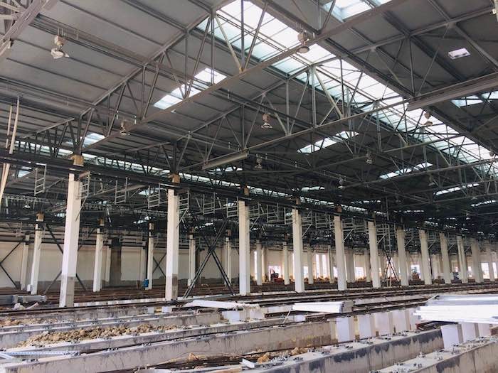 20m High Bay Light Lift Hoist