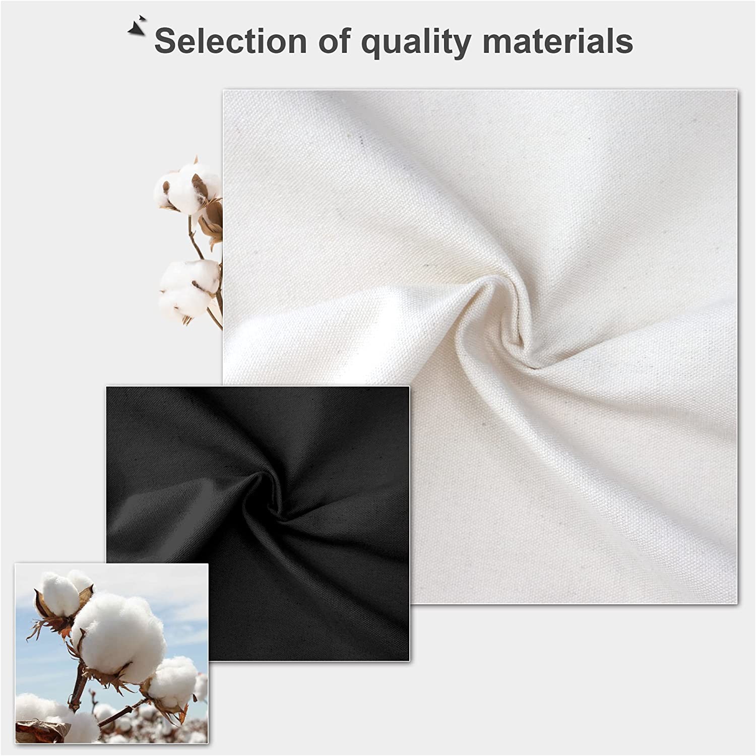 Stationery Storage Eco Canvas Bags Fine Printed Cotton Shopping Bags