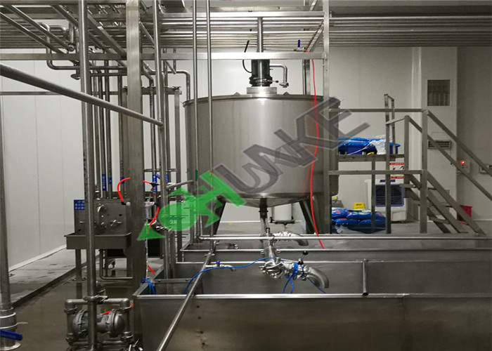 Dairy Milk Oil RO Water Storage Tank Stainless Steel with Mixer Agitator