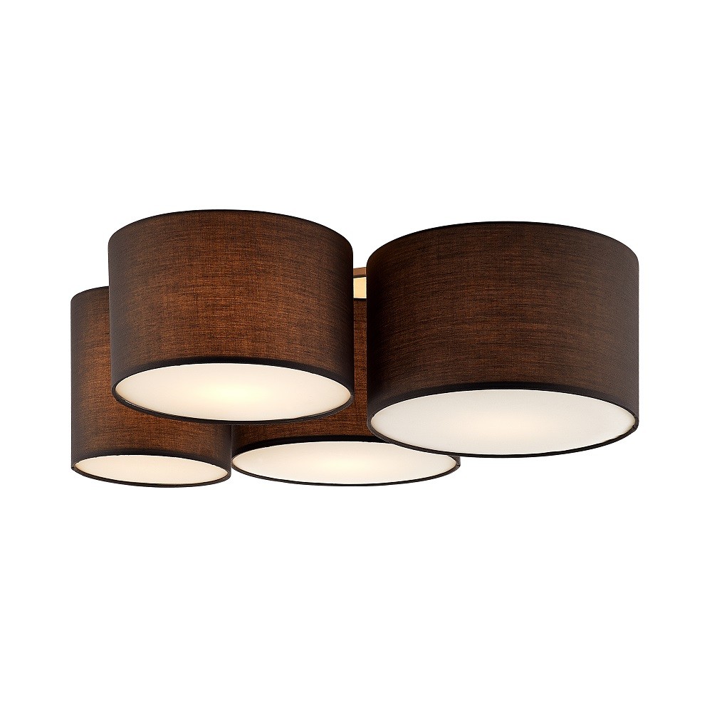 E14 Drum Ceiling Lamp Shade PS Inner Chandelier Lamp Shades Set Of 6