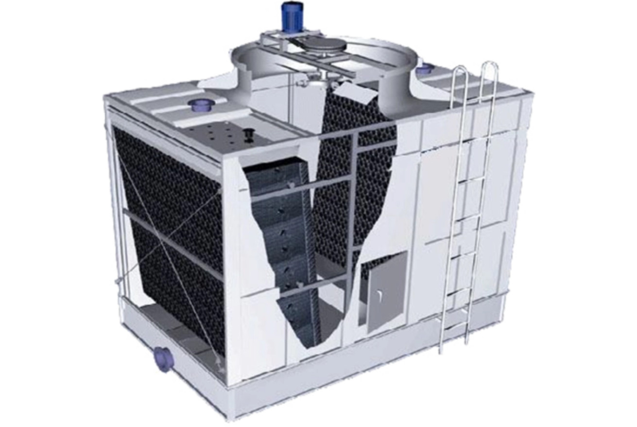 Cross Flow Cooling Tower 200T Open Cooling Tower