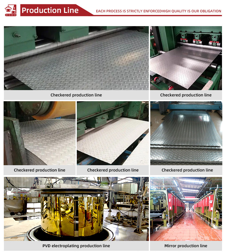 201 304 316 2b Finish Checkered Stainless Steel Sheet 1000mm Width cold rolled