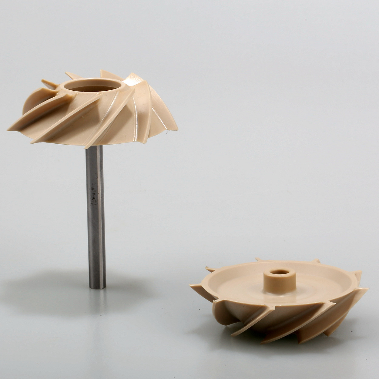 Industrial Plastic Impeller Cnc Prototype Service , Precision Cnc Machining Services OEM