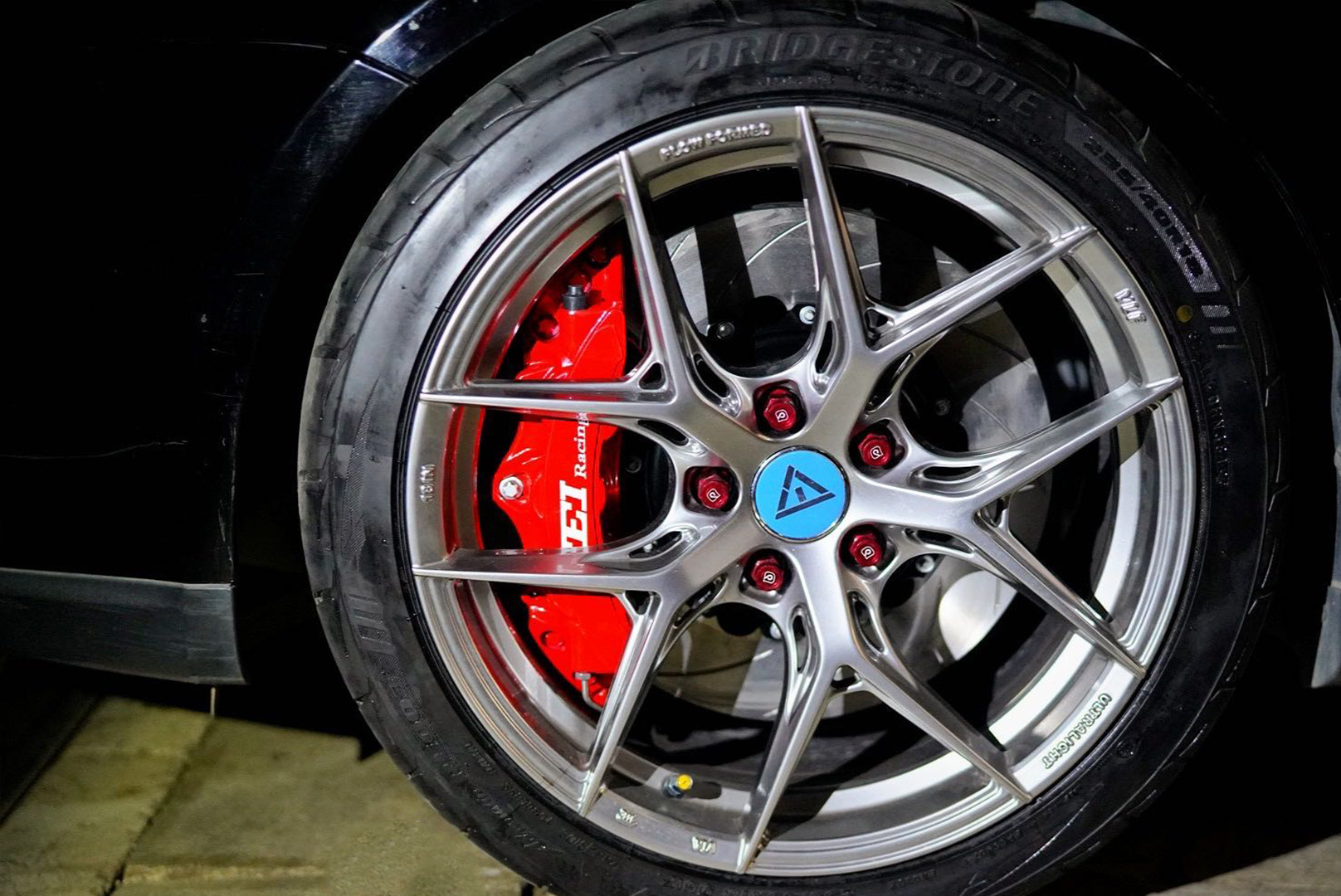 09-13 Volkswagen Golf GTI MK6 Big Brake Kit S60 6 Piston Forged Caliper