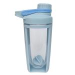 Plastic Protein Powder Shaker Bottle Mixer 600ml For Fitness Travel