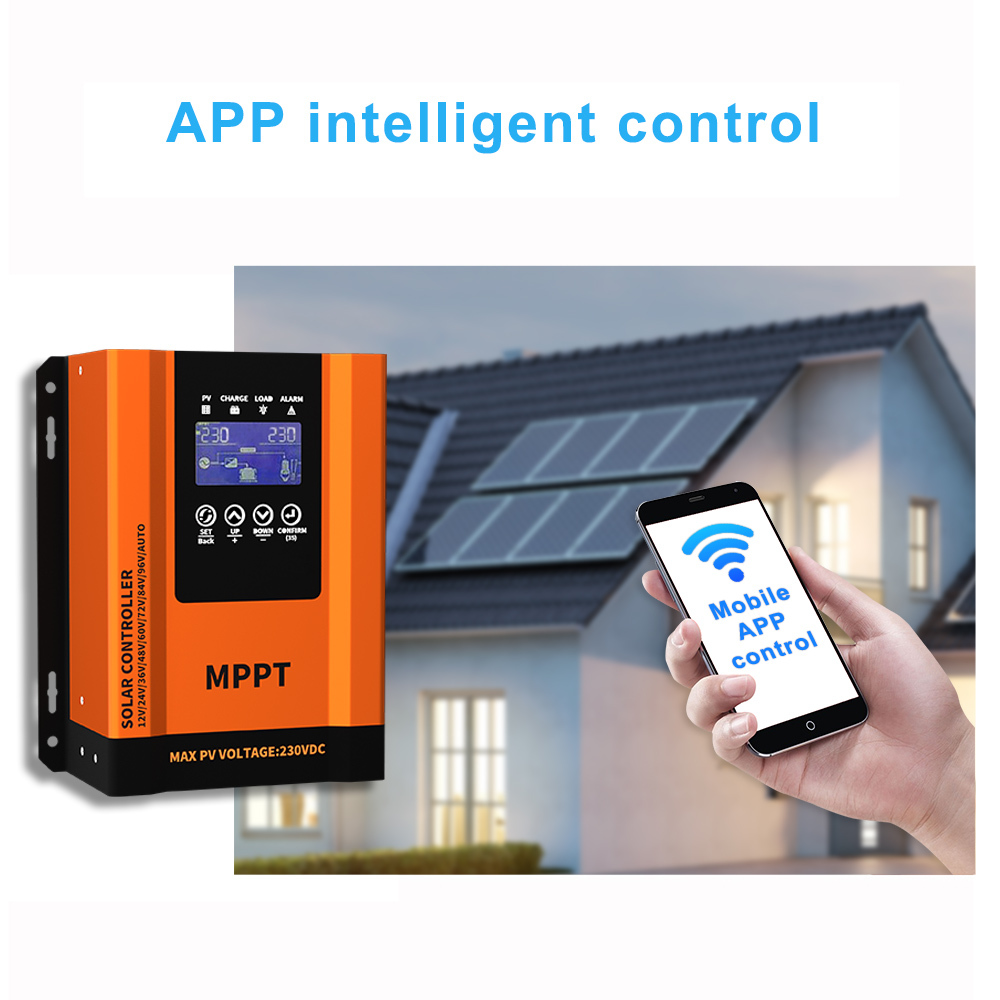 12V 24V 36V 48V 96V Solar Controller 30A Mppt Solar Charge Controller
