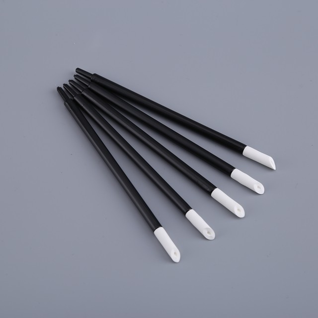 High Absorbency PU Head Printer Cleaning Swab With Black Handle