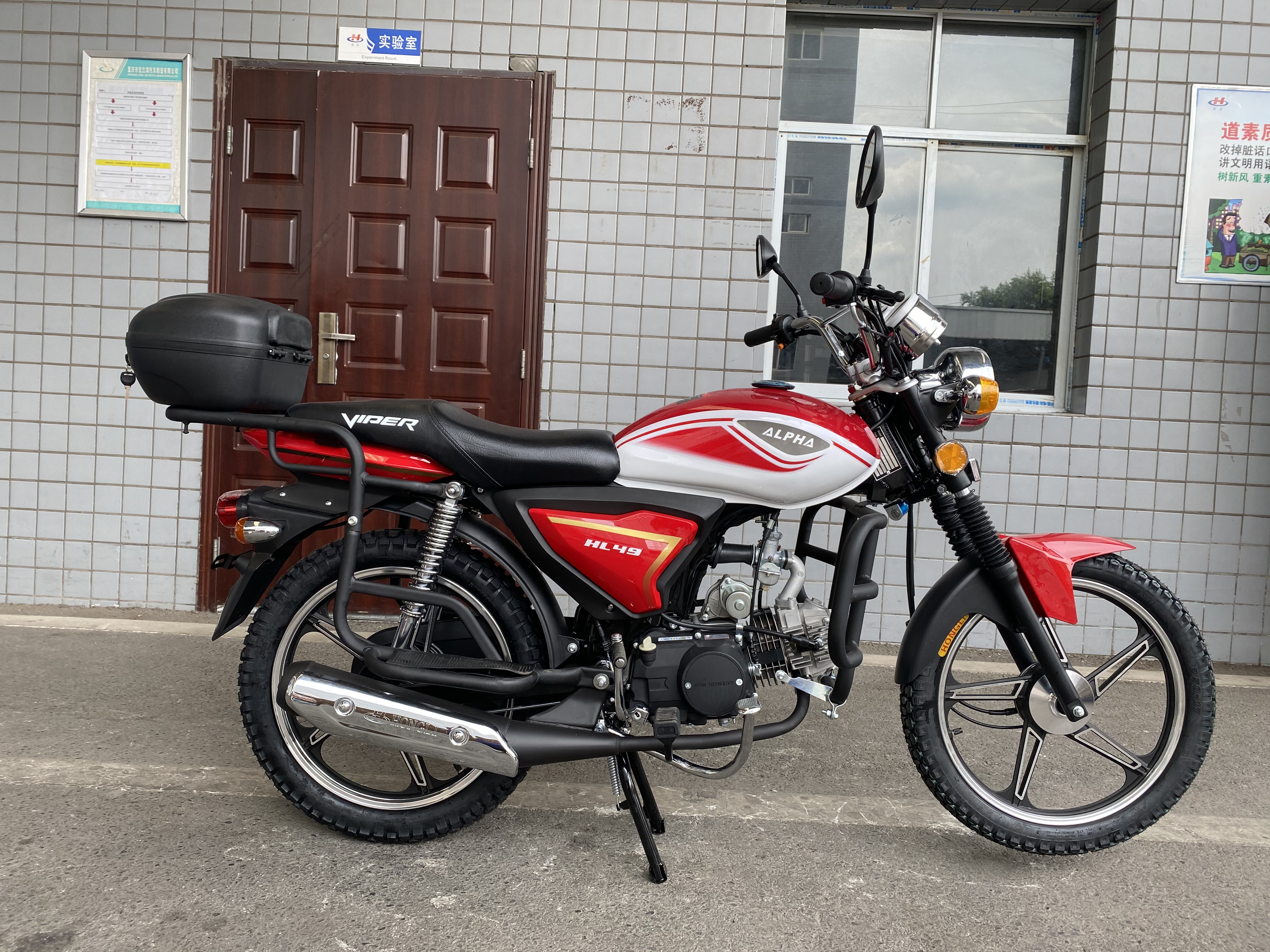 2022 Alpha cheap import motorcycles mini bike street legal motorcycle spare parts 70cc motorcycle gasoline electric