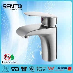 China SENTO lead free deck mounted faucets bathroom basin faucet wholesale