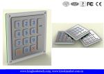 14 Keys Smart Door Entry Keypad / Stainless Steel Outdoor Keypad IP65