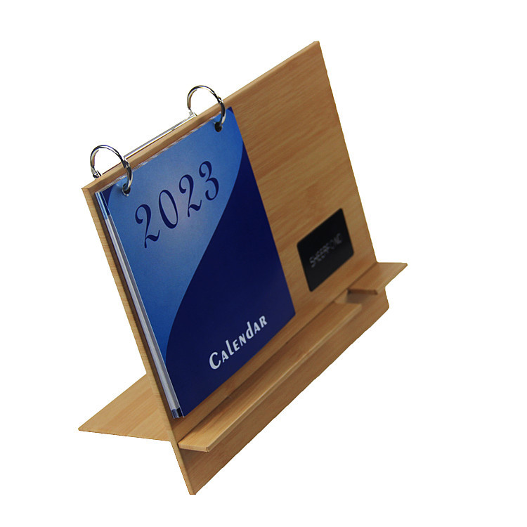 Customized 2023 2024 Wireless Charging Calendar Creative Desktop