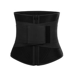 100% Polyester Outer Layer Waist Trainer Shaper for Women 10 Steel Bones Neoprene