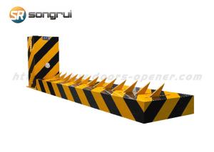 China Embedded IP67 Tyre Killer Q235 Steel Traffic Roadblocks wholesale