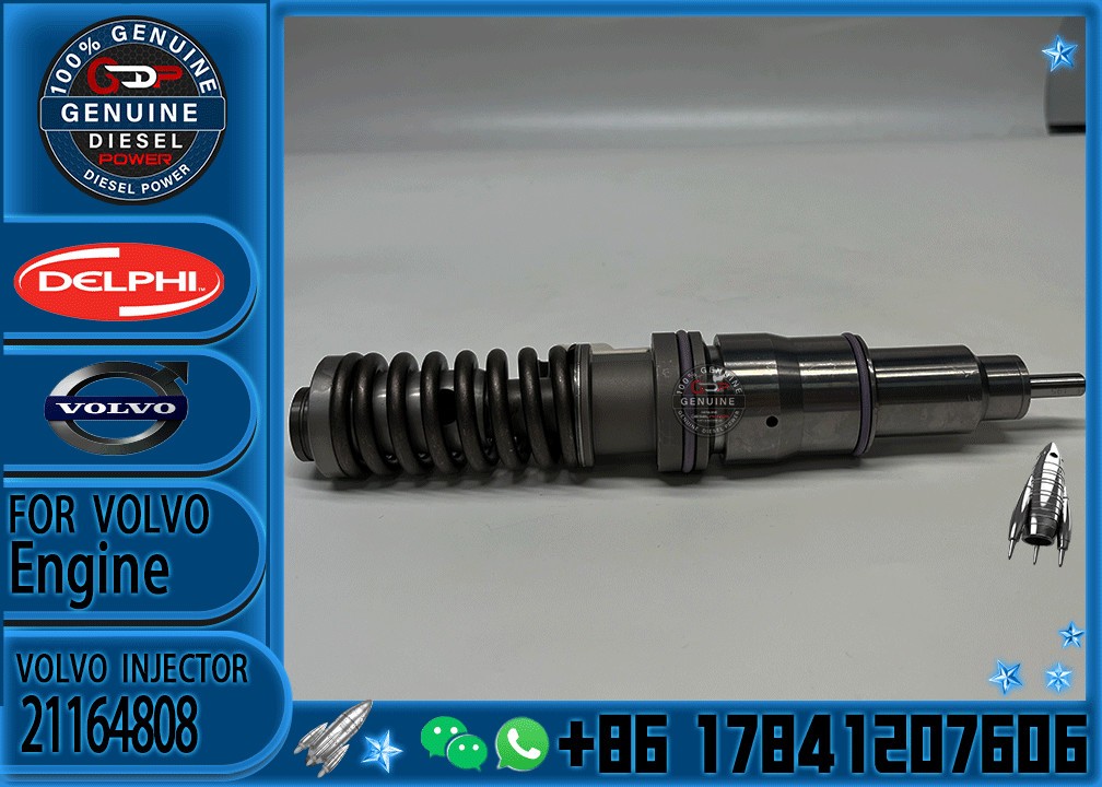 Engine Pump Injector 21164808 Diesel Fuel Injector BEBE4G06001 for Volvo 2010- Engine MD13 MD13C