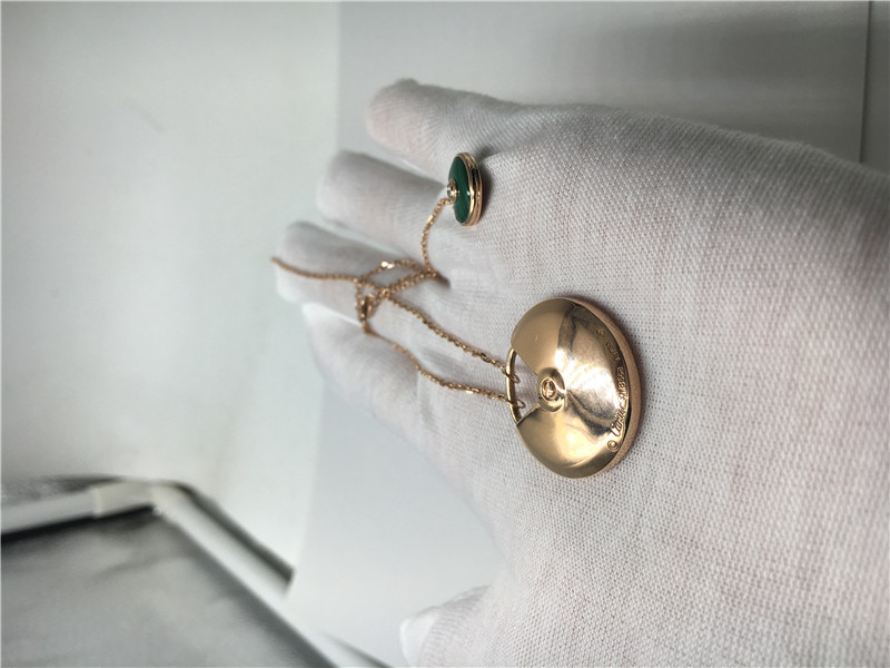 Malachite High End Custom Jewelry Amulette De Necklace For Women
