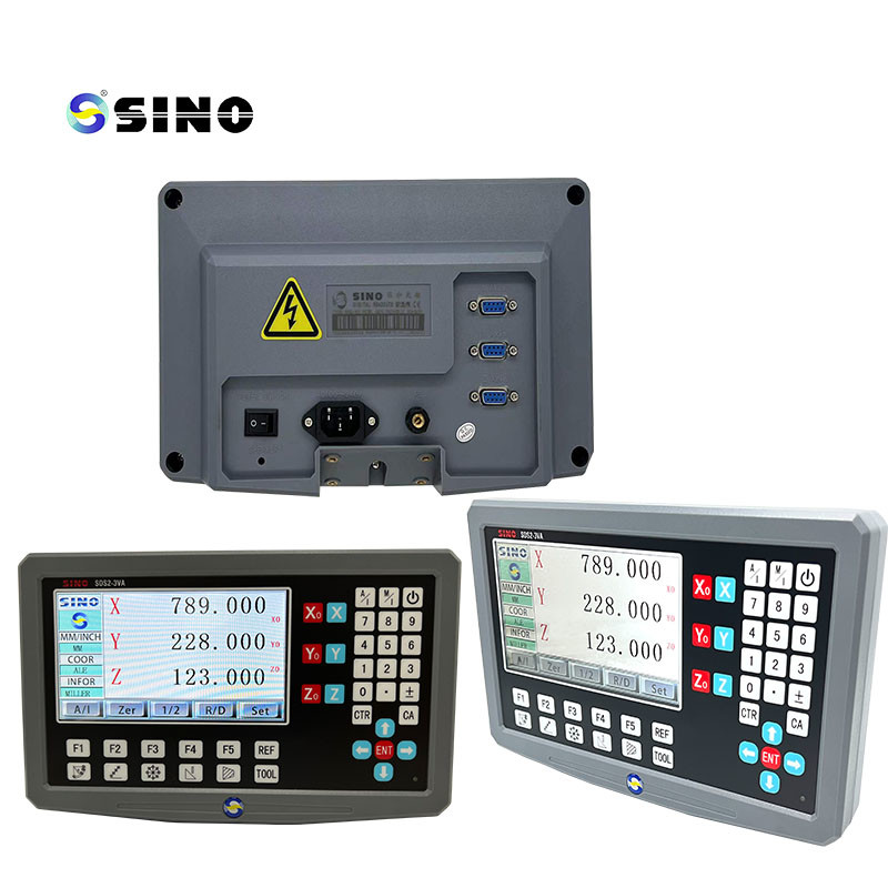 SINO SDS2-3VA LCD DRO 3 Axis Digital Readout Meter For Small Milling Machines