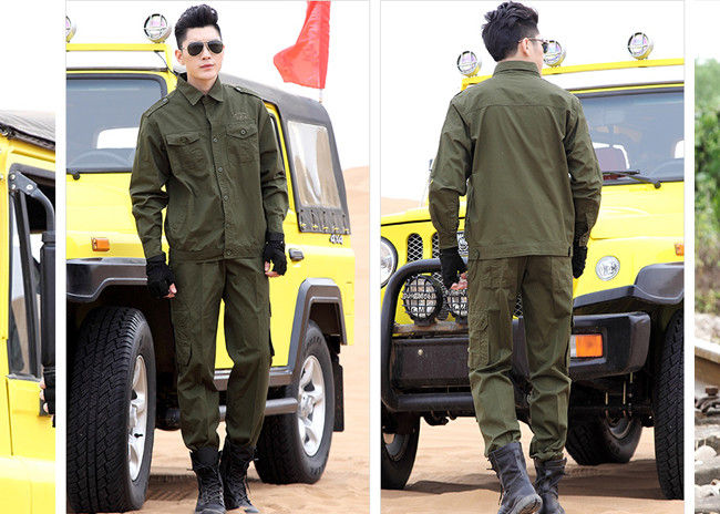 Comfortable Army Green Military Dress Uniforms , Military Officer Dress Uniforms