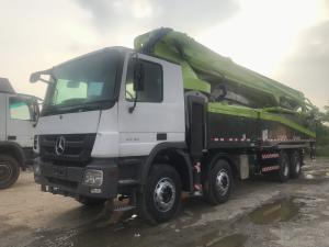 China Actros 4141 56 Meter Concrete Pump Truck , Used Construction Machinery wholesale